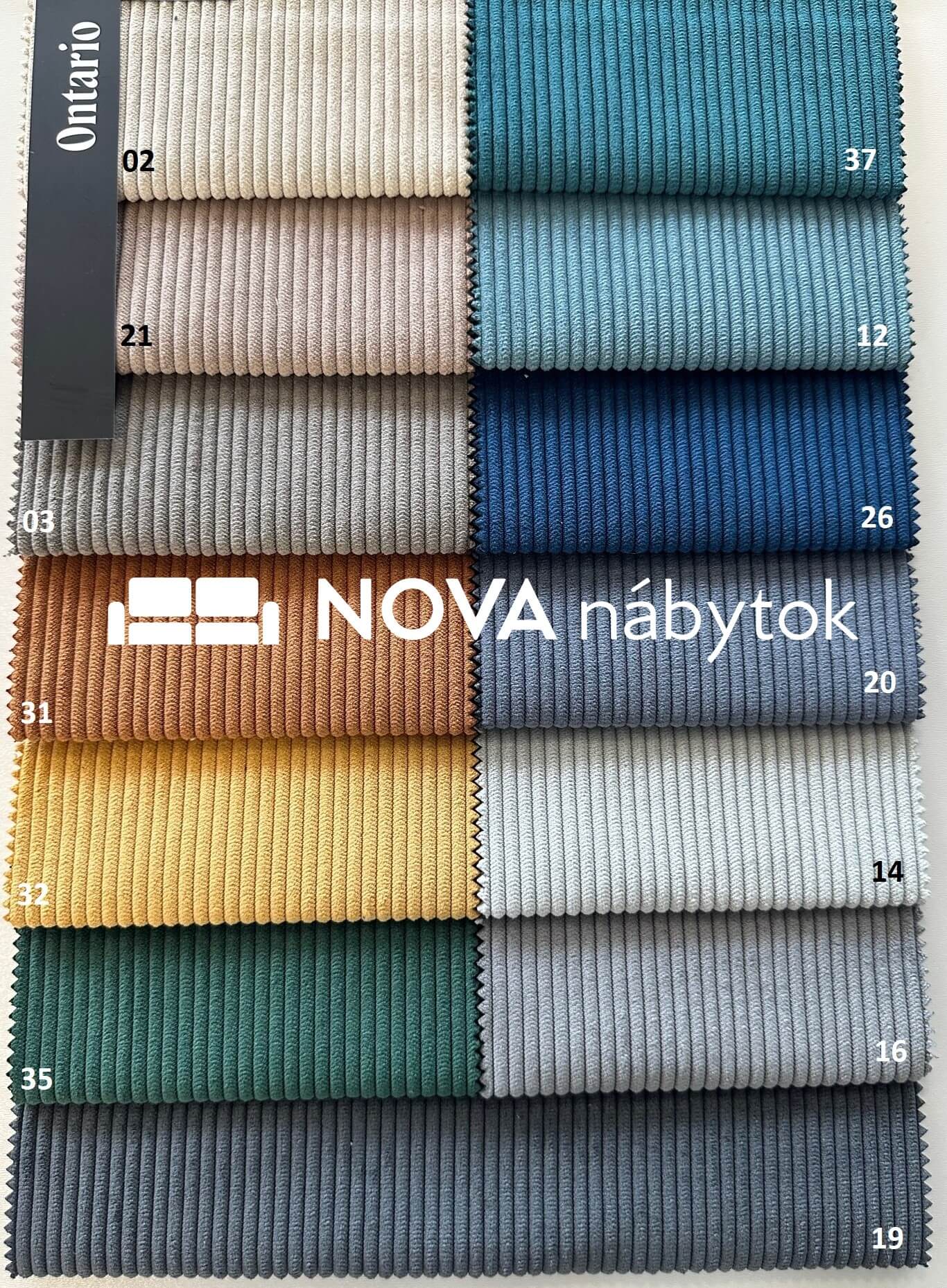 Ontario potahová látka Nábytek NOVA